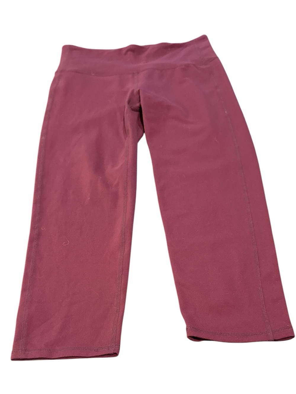 Athleta Capri Leggings in Burgundy